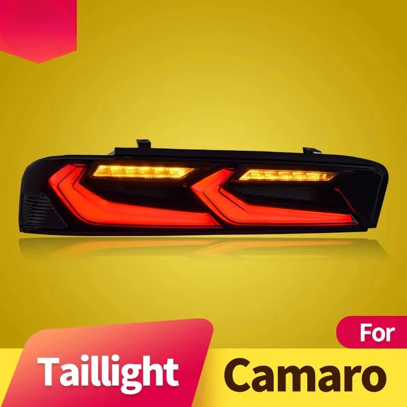 Car Styg Lamp for Camaro Tail Lights 2016-2018 Camaro LED Tail Light Dynamic Signal DRL Brake Reverse auto Accessories