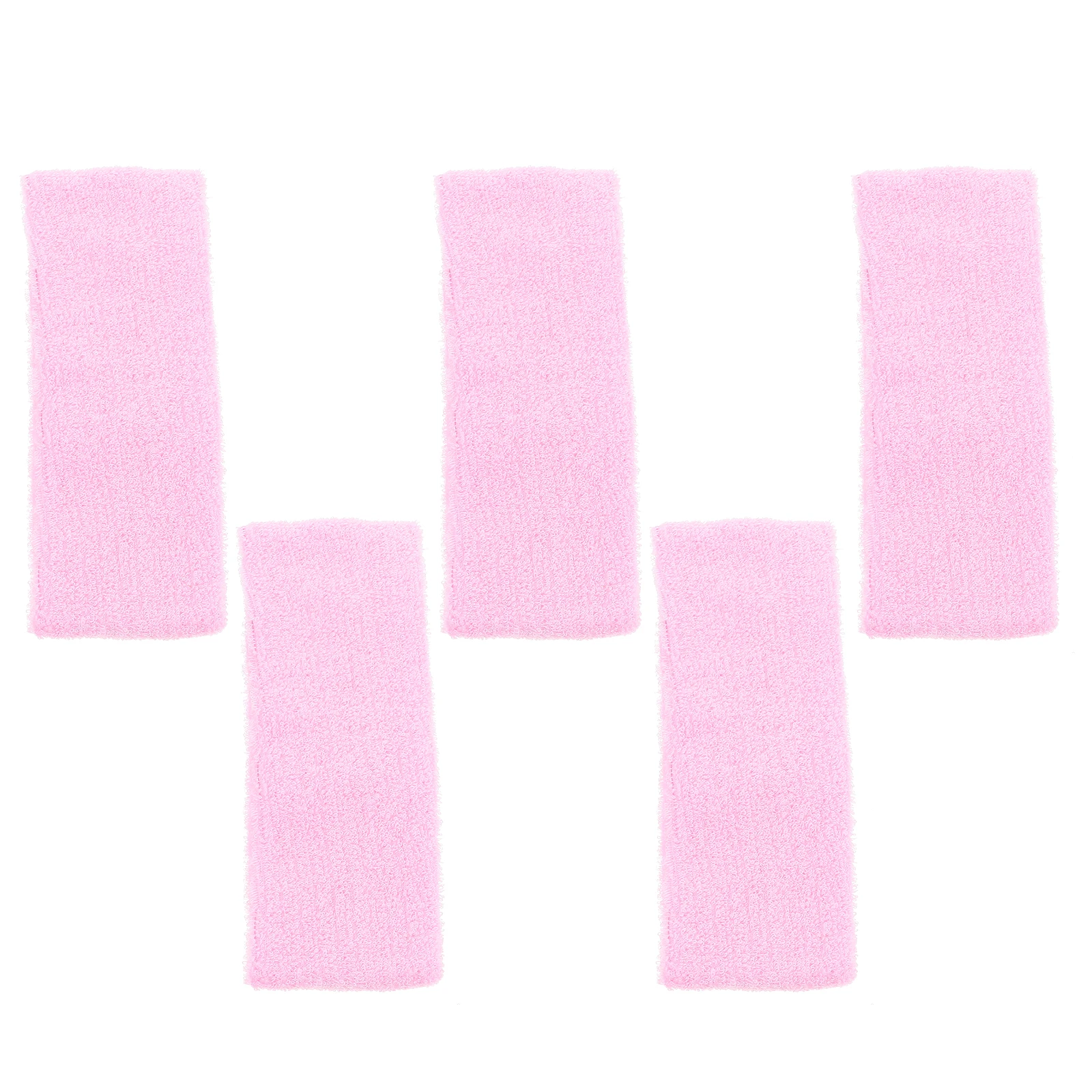

5 Pcs Sweat-absorbent Headbands Sports Elastic Hair Bands Lightweight Cotton Men Women Anti-sweat Yoga Comfortable Durability