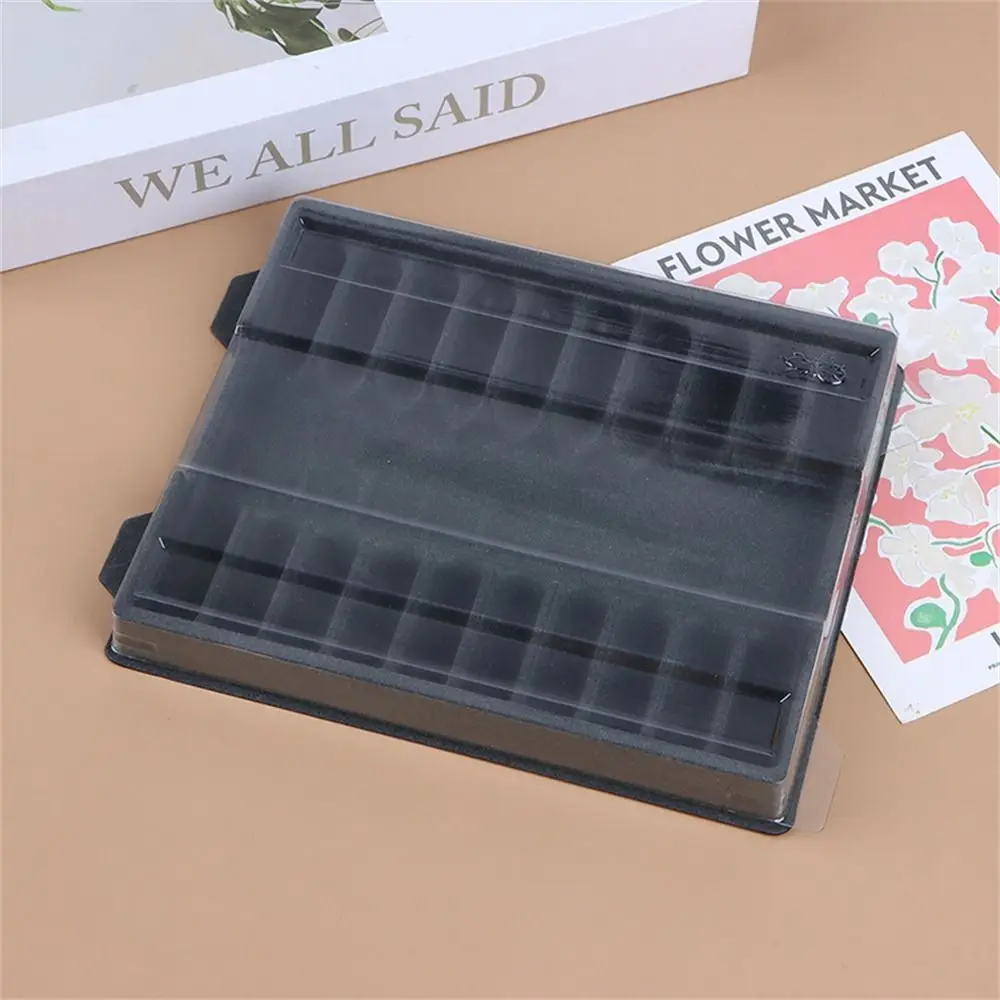 

Transparent Fountain Pen Box Pen Collector Hold 10 Pens Pen Organizer Box Plastic Stationery Pens Display Case Office Supplies