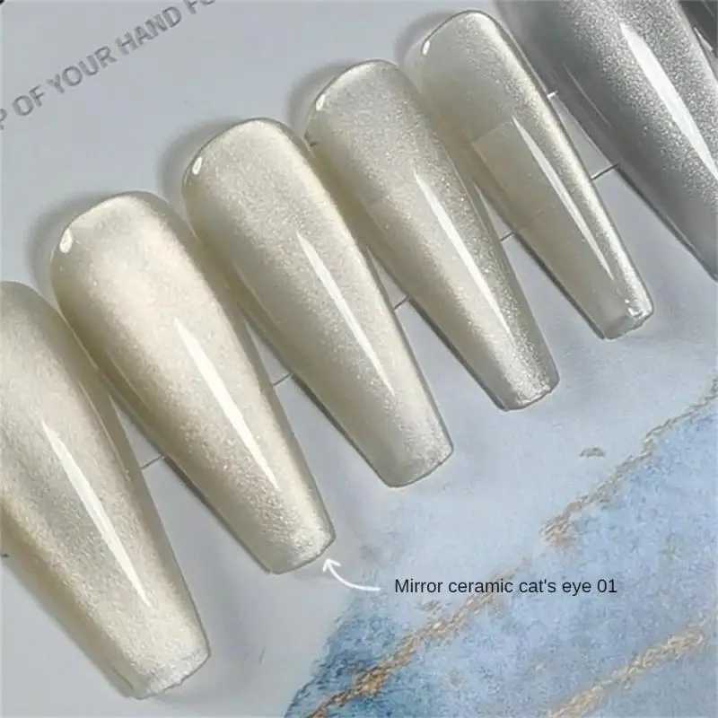 Nail Art Moonlight White klej do paznokci Spar kocie oko klej do paznokci nowy biała porcelana nowy klej do paznokci zdrowia i lustro kosmetyczne