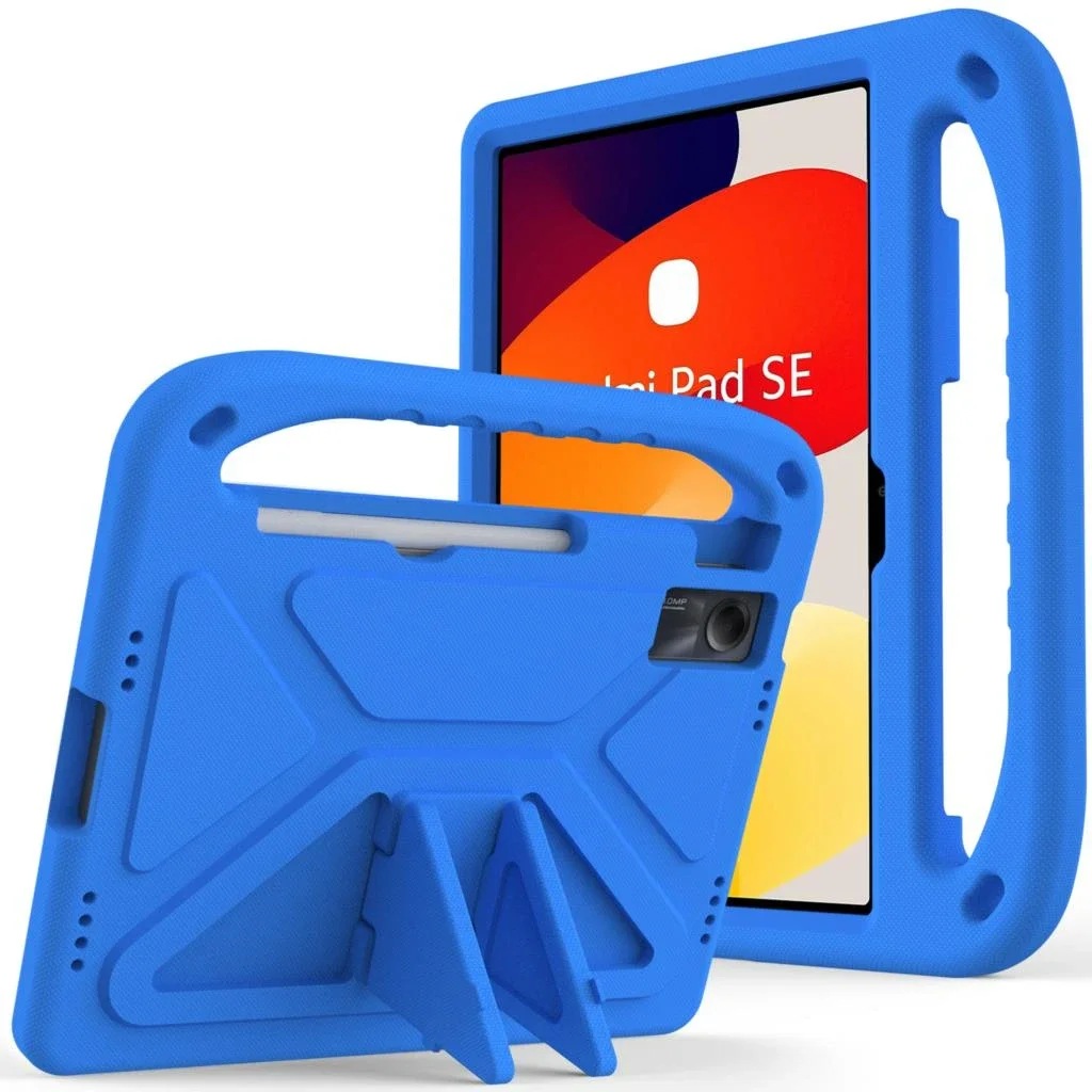 NONE Kindersichere EVA-Schutzhülle für Xiaomi Pad 8 7 6 5 Pro Redmi Pad 2 2025 SE 11 10.61 2022 Stoßfeste Vollschutz-Tablet-Hülle für Kinder 7