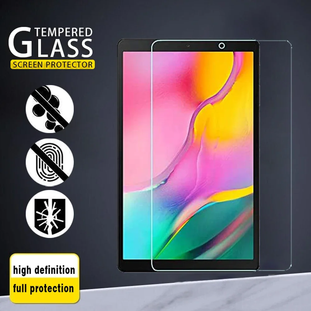 For Samsung Galaxy Tab, Protective Glass Screen for Galaxy Tab A 10.1 2019 SM-T510 SM-T515 Film Cleaning Tools