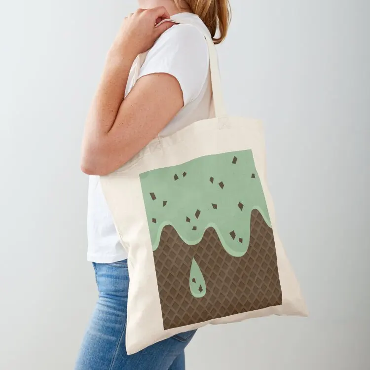 

Here's the Minty Chocolaty Chip Scoop Tote Bag shopping trolley bag the tote bag handbag personalized tote