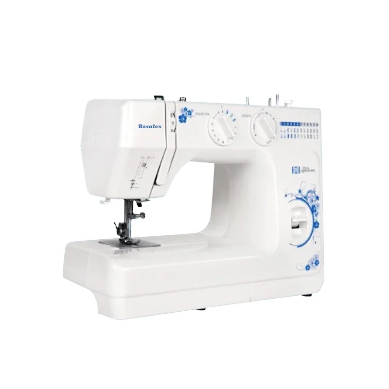 Rosatex 6624 24 Stitches 4 Step Buttonholer Mini Sewing Machine Household