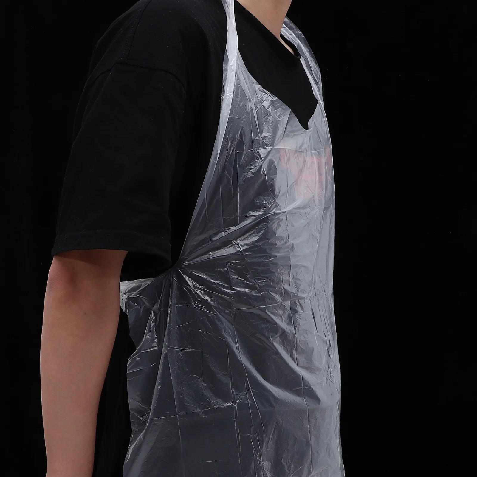 

25Pcs Waterproof Sleeveless Cooking Aprons Kitchen Accessories Clean Housework Supplies for Restaurant Hotel Home