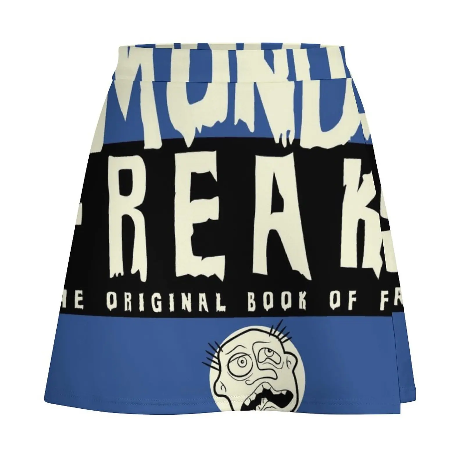 Mondo Freaks, curb your enthusiasm, larry david, freak book Mini Skirt japanese fashion dress women summer fashion