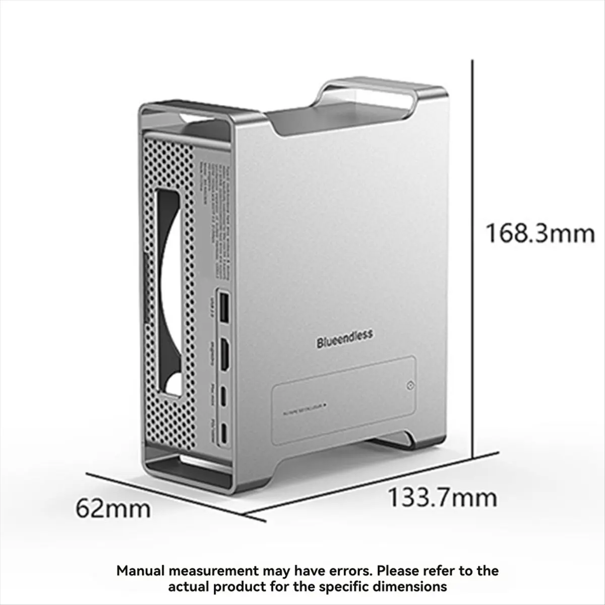 Docking Station for Mini - 10Gbps USB 3.2 USB 2.0 SD/TF Card Slots M.2 NVME SSD Enclosure PC Accessories