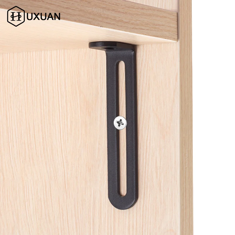 Stainless Steel Adjustable Angle Code Long Hole Activity 90 ° Right Angle Furniture Fixer L-shaped Shelf Bracket Connector