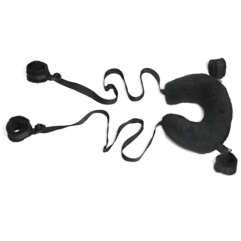 SM Bondage Set U-shape Pillow with Handcuffs Ankle Cuffs Adults Fetish Sex Restraints Game For Couples Bondage Sex Toys view 3