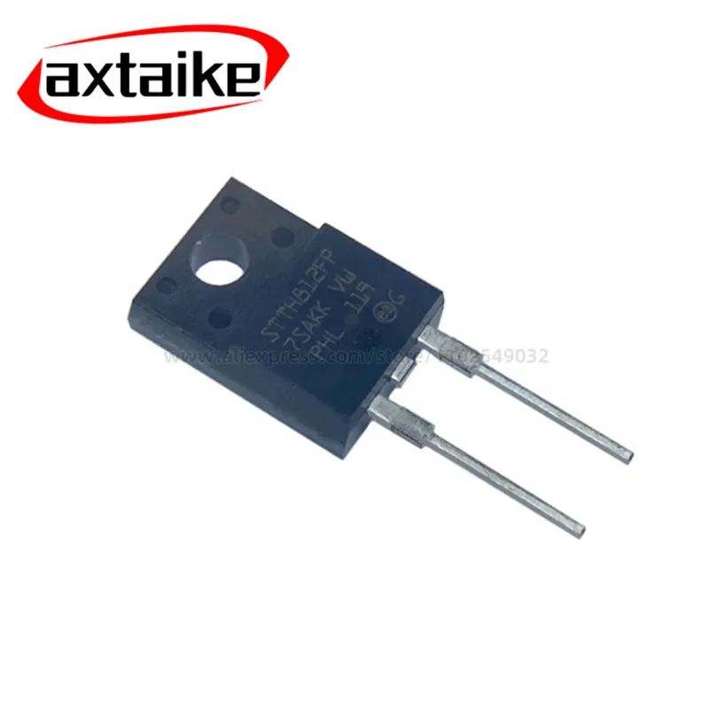 10PCS STTH812FP TO-220F STTH812 Fast Recovery High Efficiency Diodes Rectifier IC