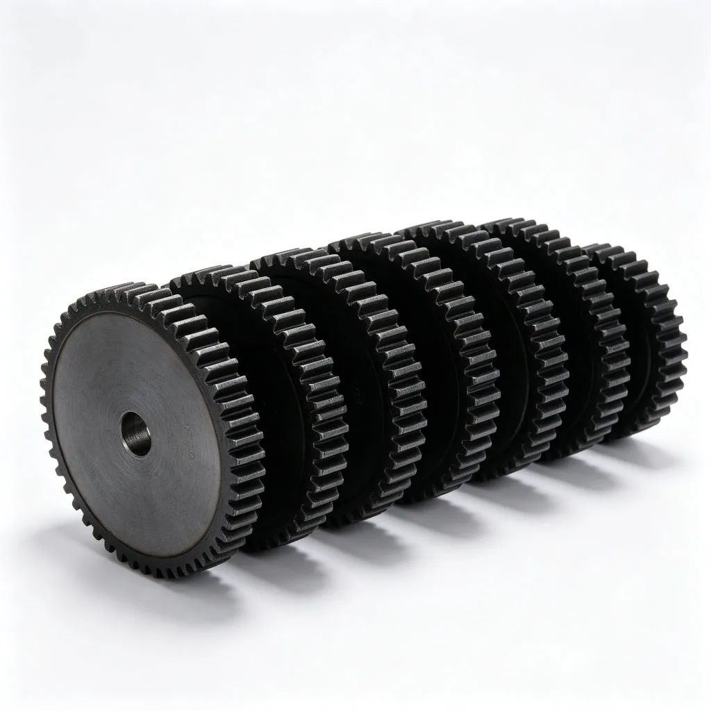 1PC 4M Spur Gear 10-80T Blank Bore Flat Carbon Steel Transmission Gear for Model Railway Engineering