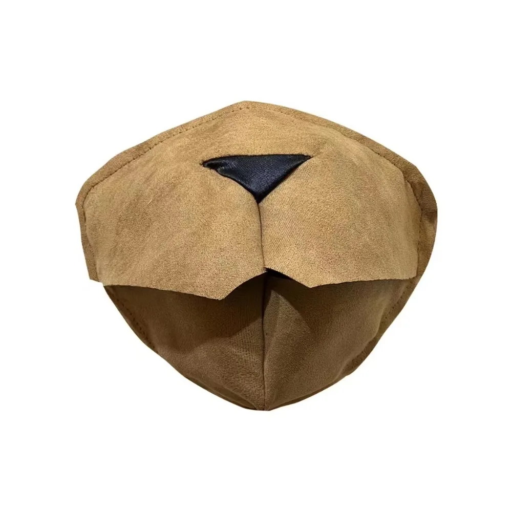 

Подвижная 3D маска животного, новинка, удобная забавная маска для рта животного, мягкая маска для лица в форме птицы/волка/собаки/качкодзьоба