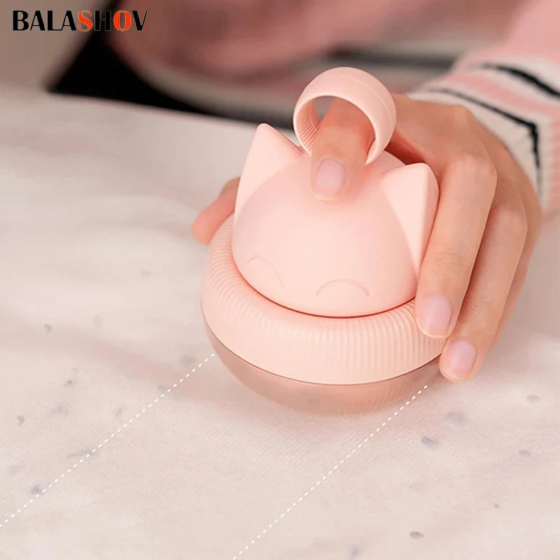 Mini Lint Remover Clothes fuzz pellet trimmer machine Portable Charge Fabric Shaver Fuzz Remover