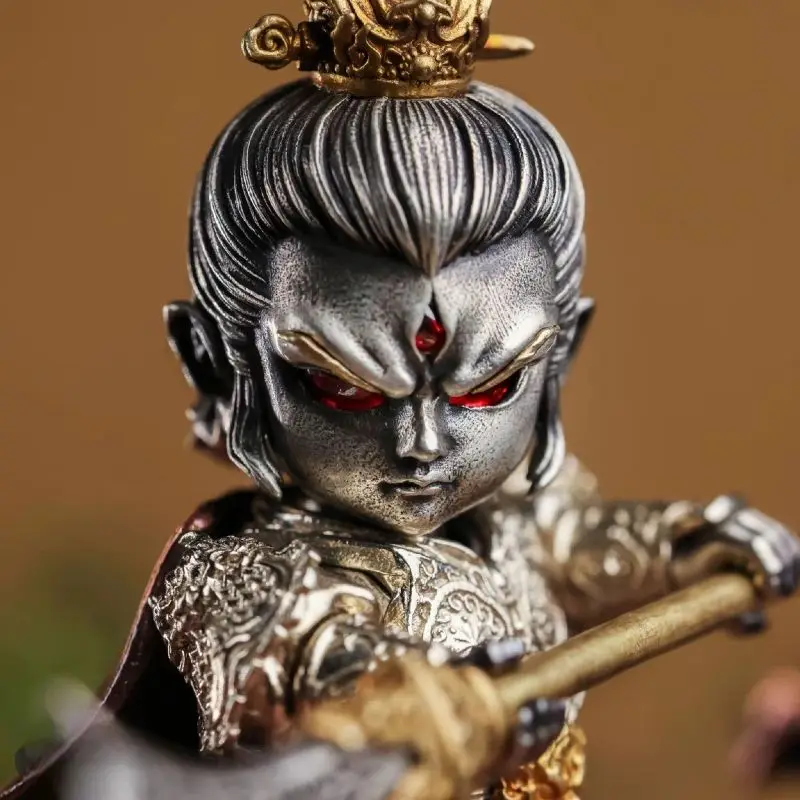 Erlang Shen Howling Celestial Hound Dog Yang Jian Chinese Mythology MOC Building Blocks Delicate Metal Ornament Bricks Toys