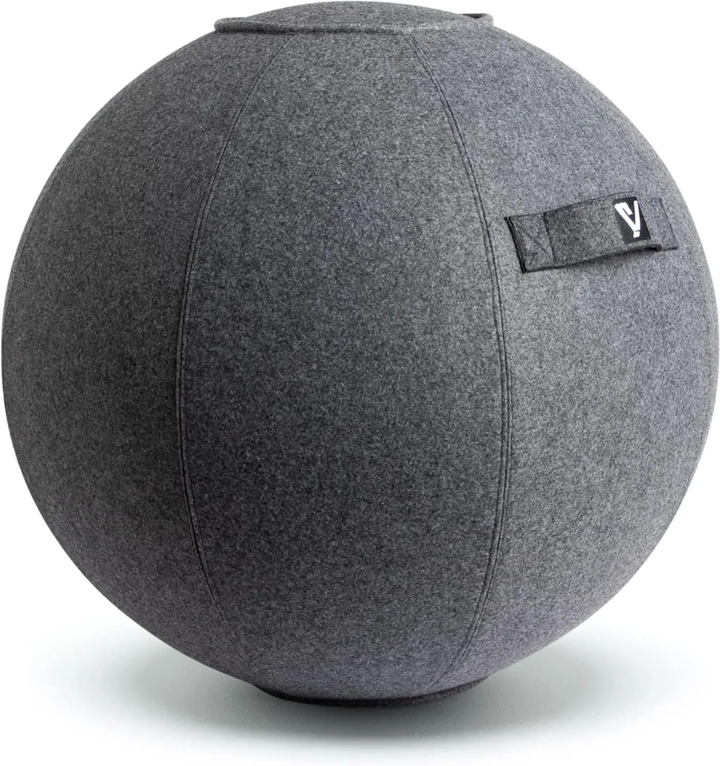 

Ball Chair for Office and Home, Pilates Exercise Yoga Ball with Cover for Balance, Stability and Fitness, Ergonomic Post