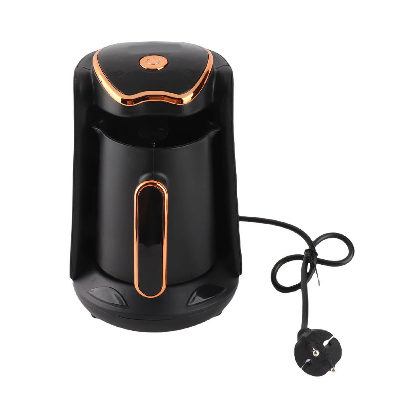 Turkish Coffee Maker 600W 4 Cups Anti Overflow Anti Dry Burning Portable Turkish Coffee Machine for Home