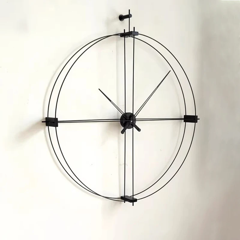 Modern Wall Clock Aesthetic Living Room Wall Watch Elegant Luxury Clocks Silent Large Watches Nordic Home Design Decoration