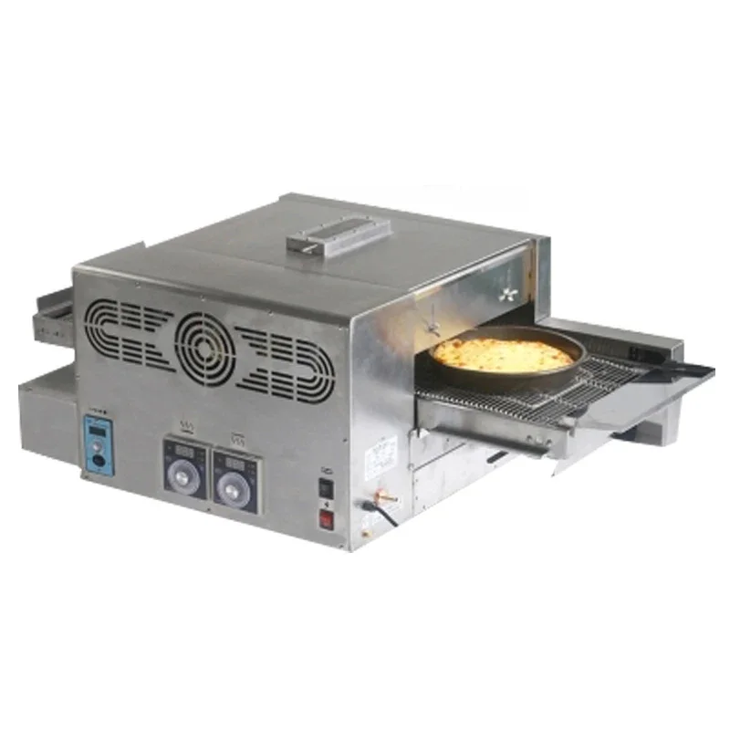 

Commercial Baking Bakery Machine Widely Use Industrial Electric Conveyor Belt Type Pizza Oven