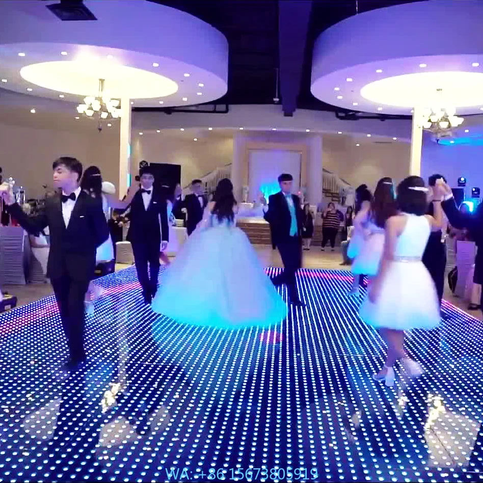 

Competitive Price Advanced Wireless Magnetic Led Wedding Party Dance Floor