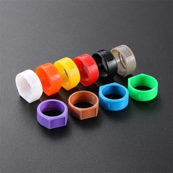 10Pcs Microphone Anti-Roll Colour Ring YS-CCR for YS136N / YS137N XLR Plug Anti-Roll Sleeve Multi-colour Marker Ring 10 Colours