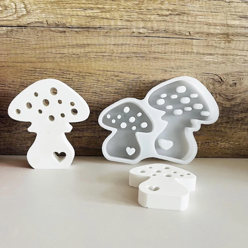 Silicone Crafting Molds Unique Mushroom Molds Silicone Soap Molds Resin Art Moulds Silicone Texture R3MC