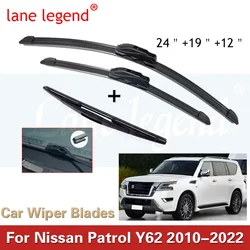 Car Windshield Windscreen Front Rear Wiper Blade Rubber Accessories For Nissan Patrol Y62 24