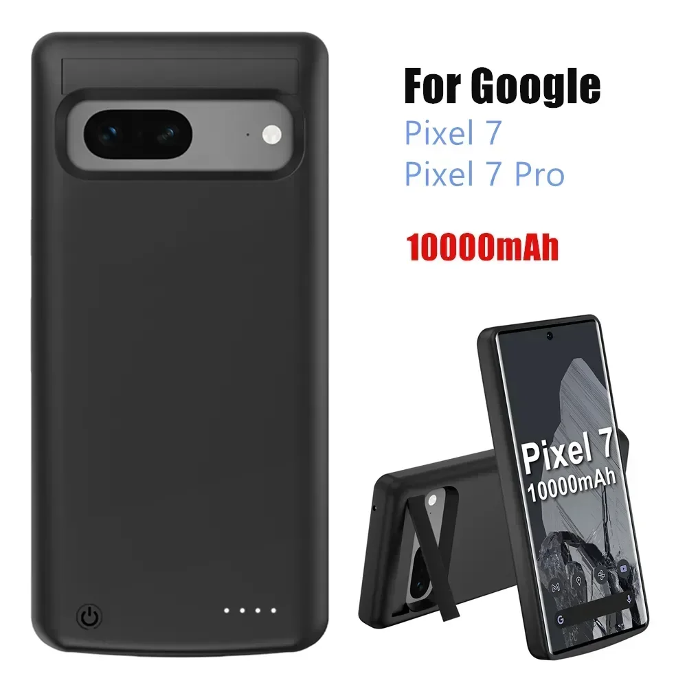 Factory 10000Mah Battery Charger Case For Google Pixel 7 Pro Power Case Pixel7 Power Bank Phone For Google Pixel 7 Battery Case