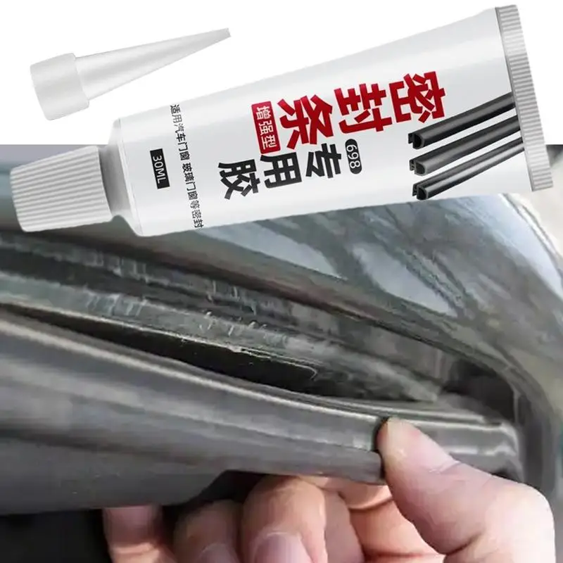 Rubber Seal Strip Glue 30ml Crevice Sealing Strip Adhesive Efficient Window Sealant Glue Repair Adhesive For Car Door