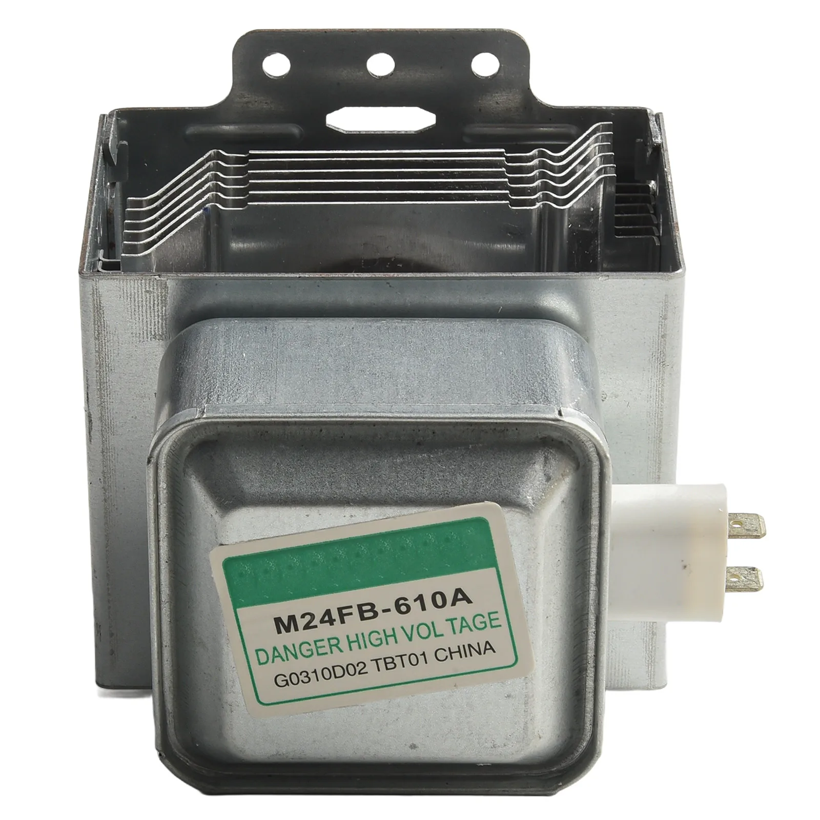 1 قطعة فرن الميكروويف المغناطيسي لأجزاء فرن غالانز ماكروويف ، M24FB-610A Magnetron 2M219 2M253J 11.5 سنتيمتر × 3.5 سنتيمتر أدوات معدنية فضية