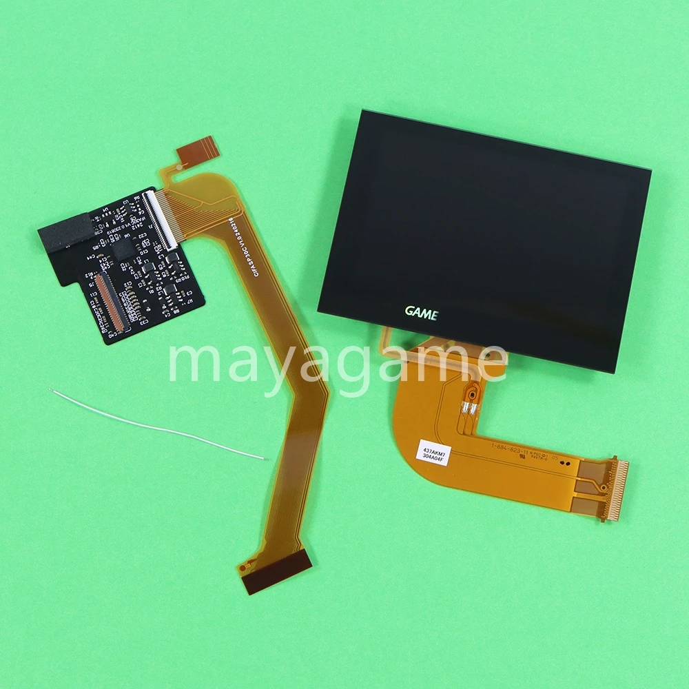 1set Ersatz V3.0 Highlight IPS für GBA SP Spielkonsole Reparatur LCD Bildschirm 5-ebene Helligkeit Einstellbar