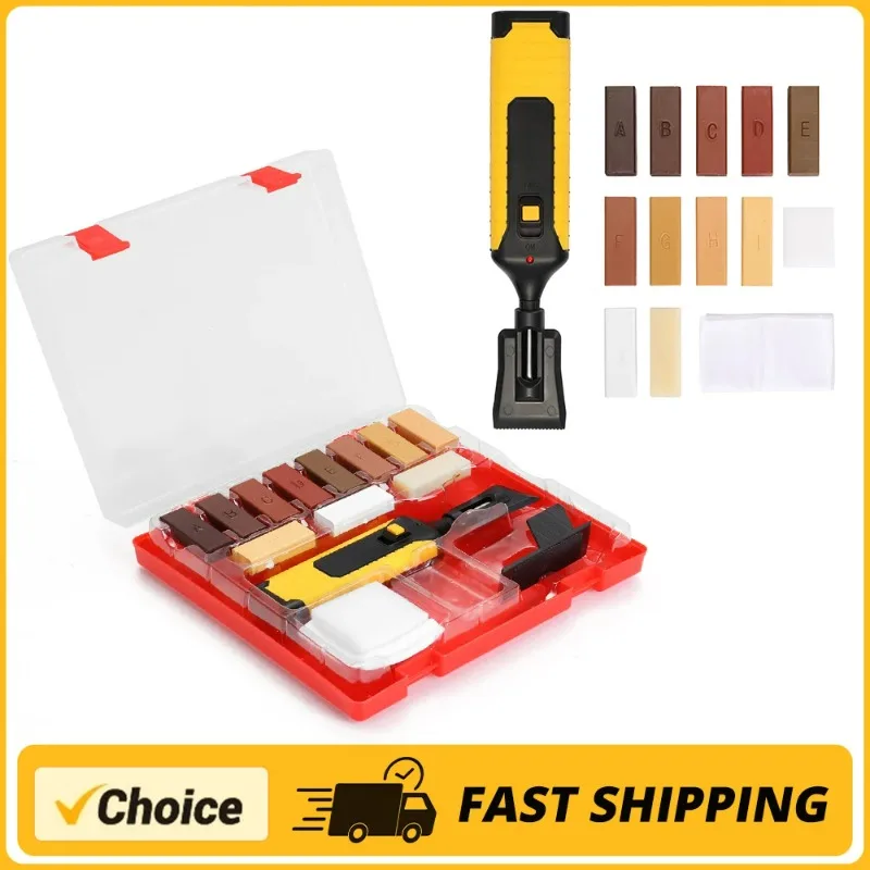 

Laminate Tile Floor Repair Kit Laminate Repairing kit Wax System Worktop Sturdy Casing Chips Scratches Mending Floor Repair Suit