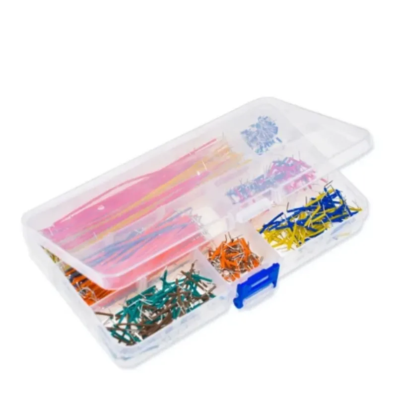 560pcs Electronic DIY Bread Board Jump Wire Test U Shape Solderless Prototype PCB Breadboard Jumper Cable Kit