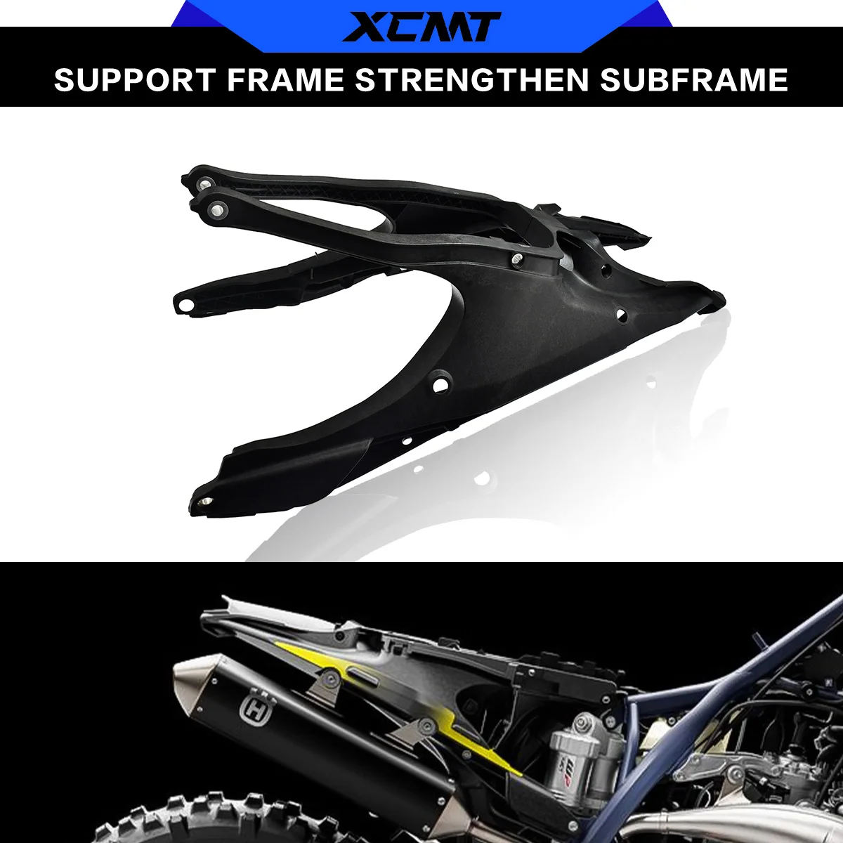 Motorcycle Subframe For HUSQVARNA FC FE FS FX TC TX 250 350 450 2019 2020 2021 2022 2023 For HENGJIAN HJ250H Motorcycle Frame