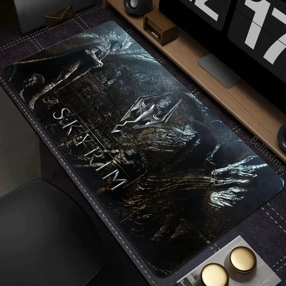 

SKYRIM GAMEs Mouse Pad MousePad 900x400 Gaming Accessories Deskmat Desk Mat Game Mats Mause Office Pads Pc Xxl Large