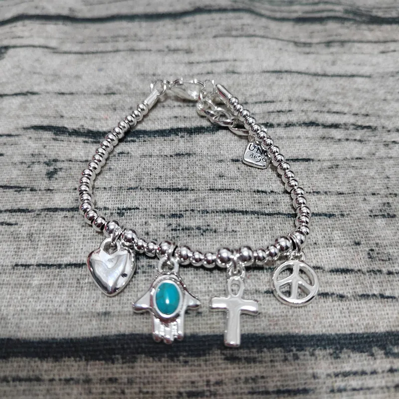 

Браслет-подвеска в ретро-стиле, хит продаж 2026 года, изысканный, маленький, подходит для повседневного ношения с украшениями