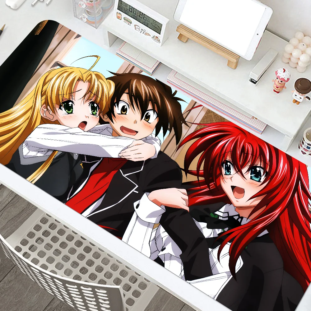 High School Dxd Mousepad Mouse Mat Desk Mat With Pad Gaming Accessories Prime Gaming XXL Keyboard Pad Padding Mat