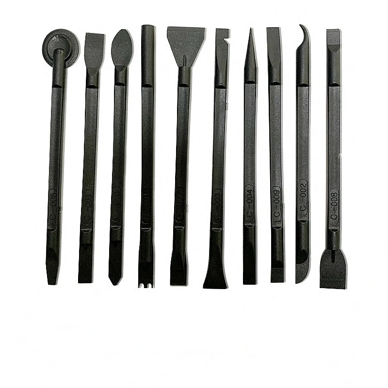 10PCS Phone Repair Tools Kit Disassembly Spudger Plastic Disassemble Crowbar Pry Opening Hand Tools Set for Mobile Phone Repair