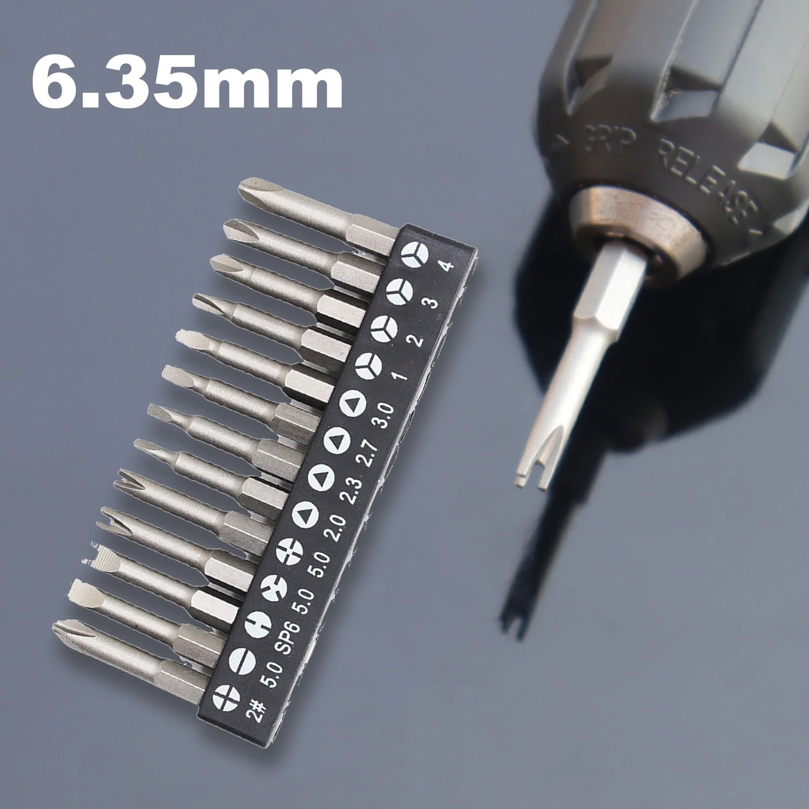 Imagem -05 - Y-tipo Triangle Inner Cross Screwdriver Bit Tool em Forma de u Pontos 50 mm 413 Pcs