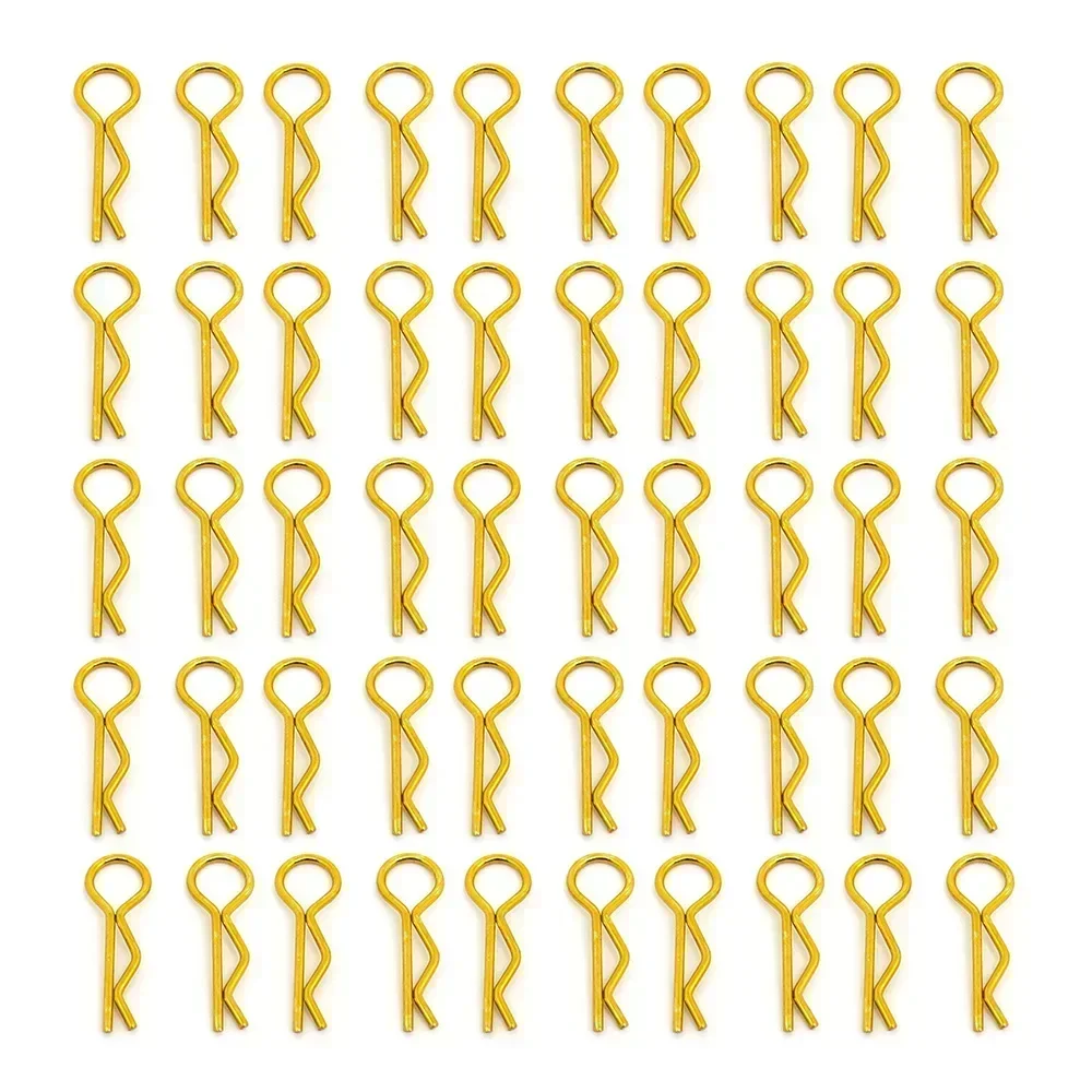 50PCS RC Auto Onderdelen 1/10 Auto Shell Body Clips Pins Behuizing Klink R Gespen Vaste voor 1:10 Crawler buggy Drift Model Auto