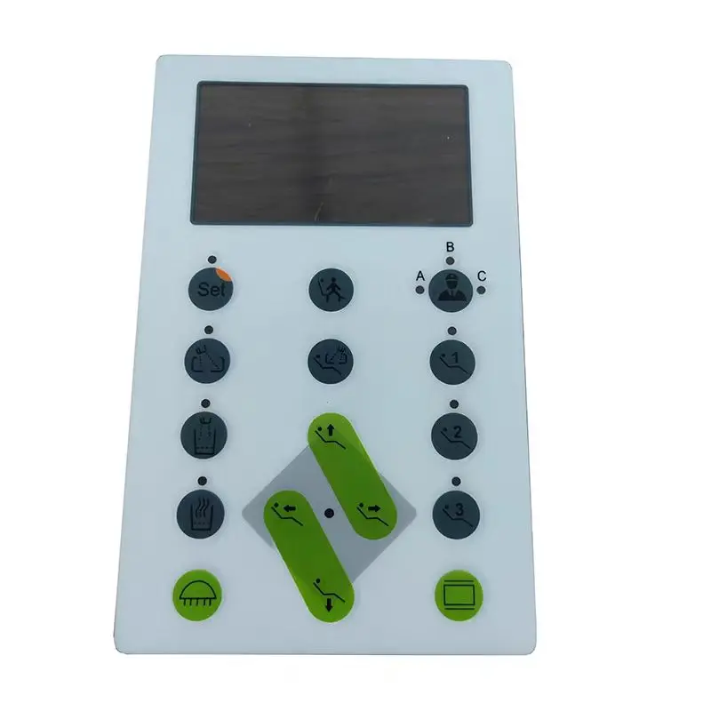 Dental Accessories Extension Dental Chair Master Switch Button Film Control Panel with PVC Sticker for Teeth Whitening