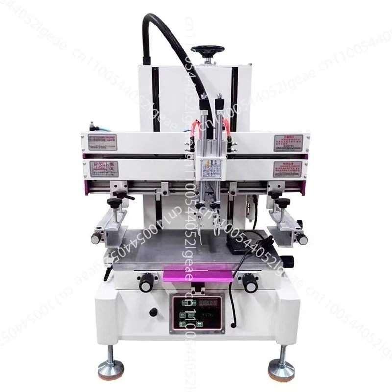 Desktop small semi-automatic screen printing machine, precision plane pneumatic printing machine Screen printing machine