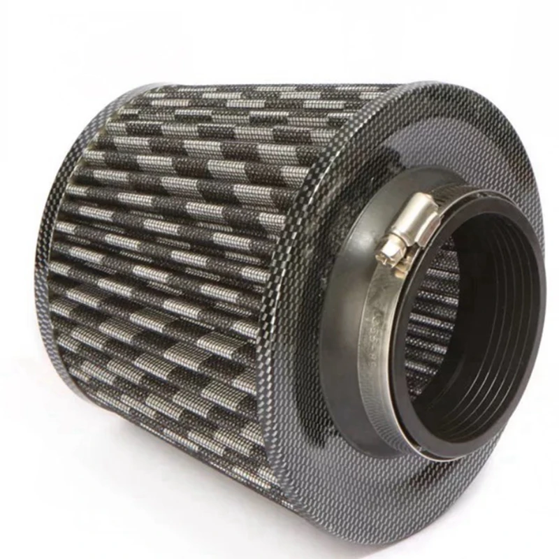 GENERAL CAR AIR FILTER PERFORMANCE HIGH FLOW COLD INTAKE FILTER INDUCTION KIT POWER MESH CONE 6 INCHES 76MM