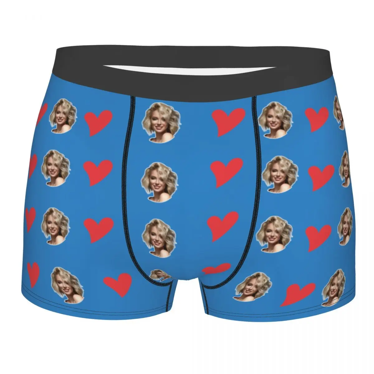 

Personalized Men's Boxer Briefs Custom Face Photo Underwear Funny Gift For Husband Customized Anniversary Valentine's Day Gift