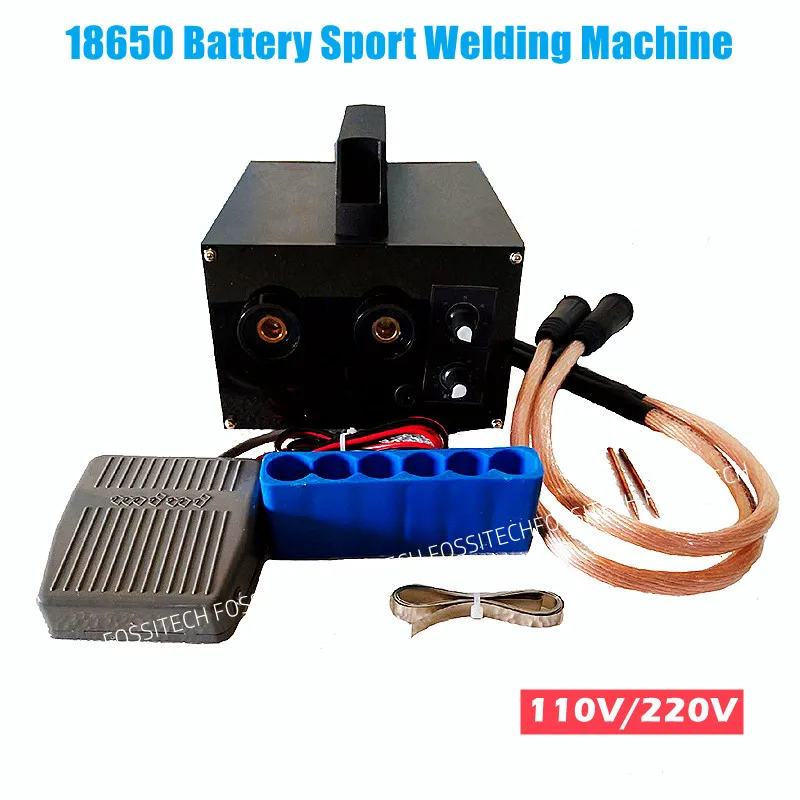 110V/220V Mini Desktop DIY 18650 Battery Spot Welding Machine Portable Lithium Battery Spot Welder Bump Butt Welding Tool