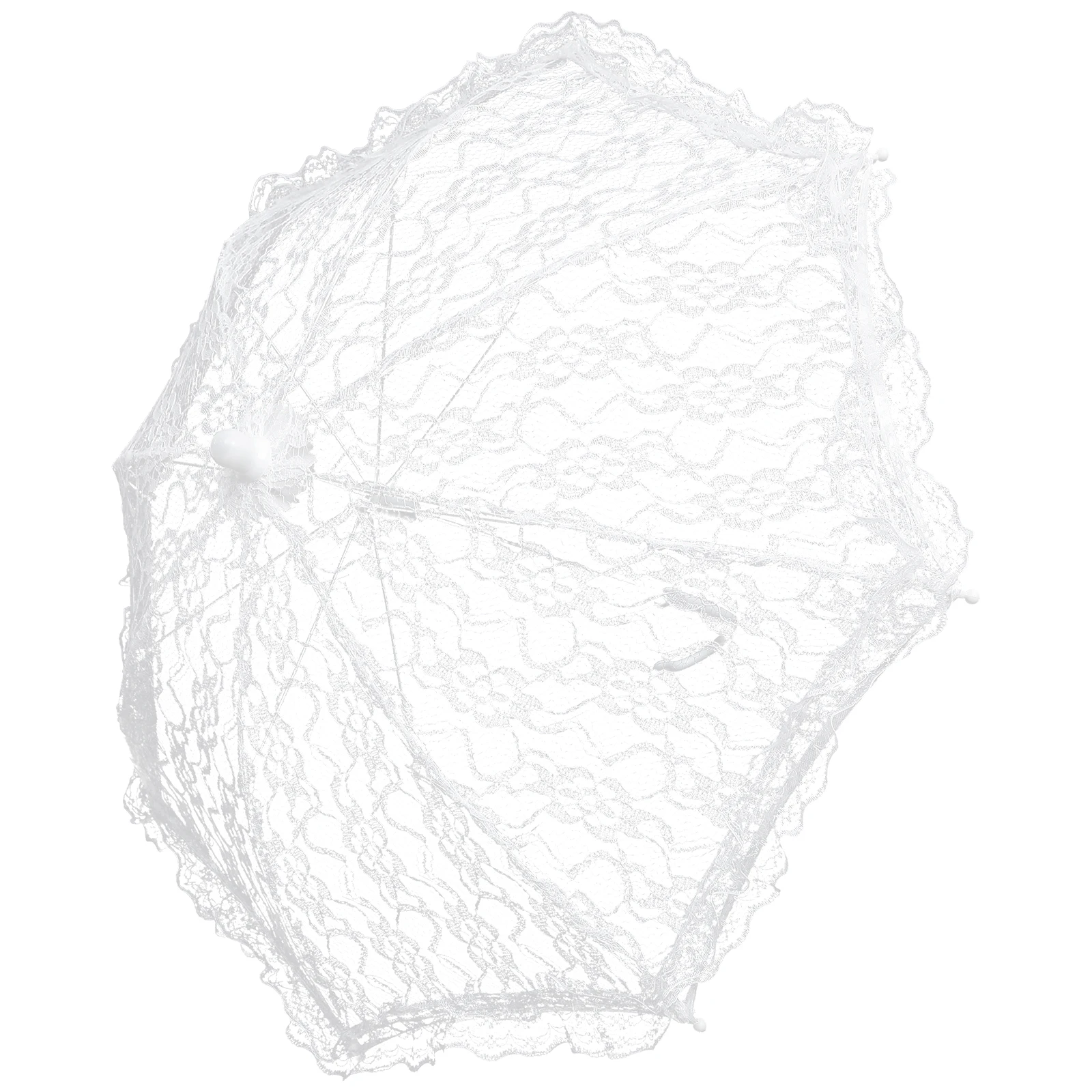 

Delicate Lace Bridal Wedding Decorative Craft Vintage Tea Umbrella Prop Party Cosplay Gift Elegant Umbrella For Women