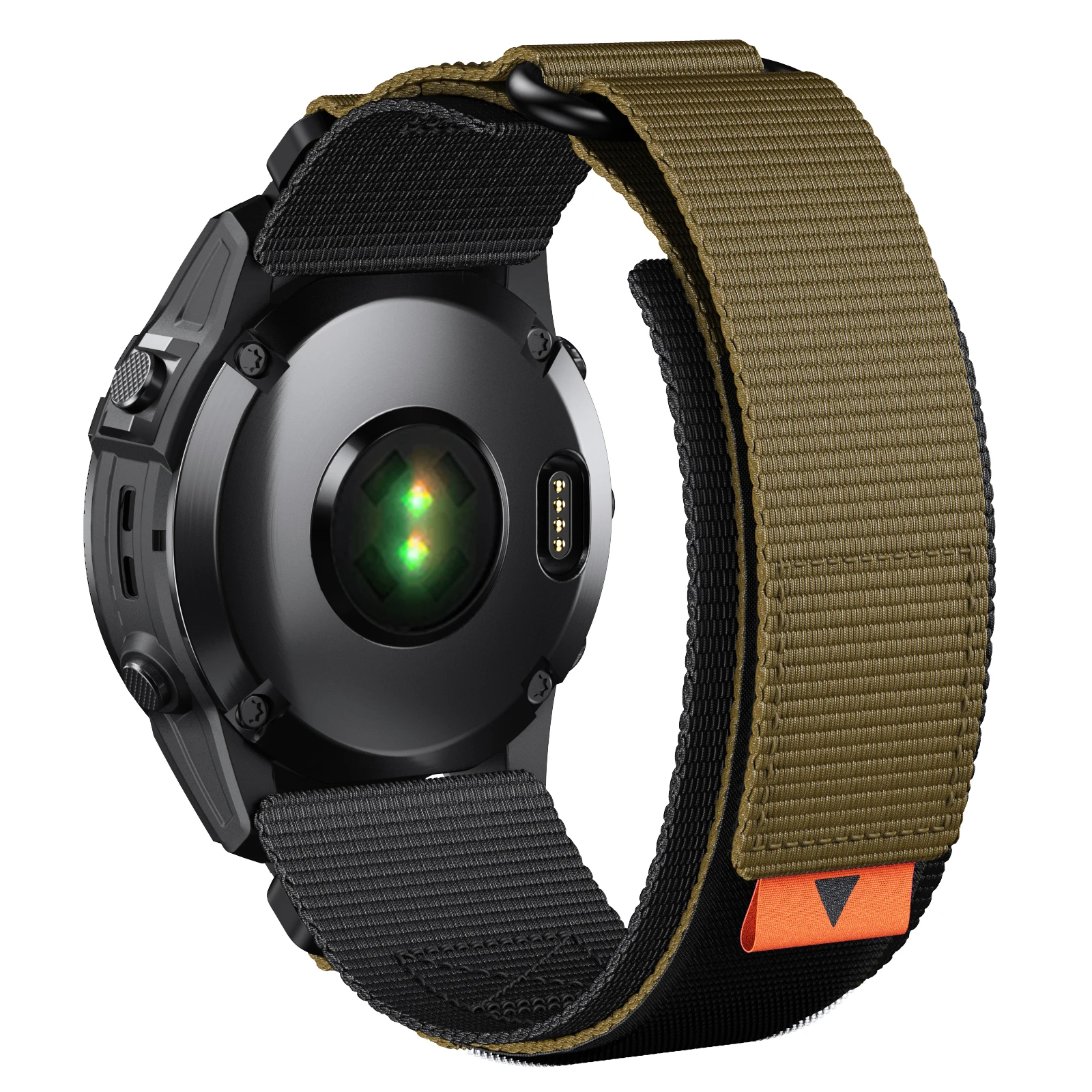 22 mm 26 mm Nylon-Schnellarmband für Garmin Fenix 7X 7 Pro Fenix 6X 6 5X 5Plus Tactix 7 Forerunner 965 955 Enduro 2 Loop Band – Detail 4