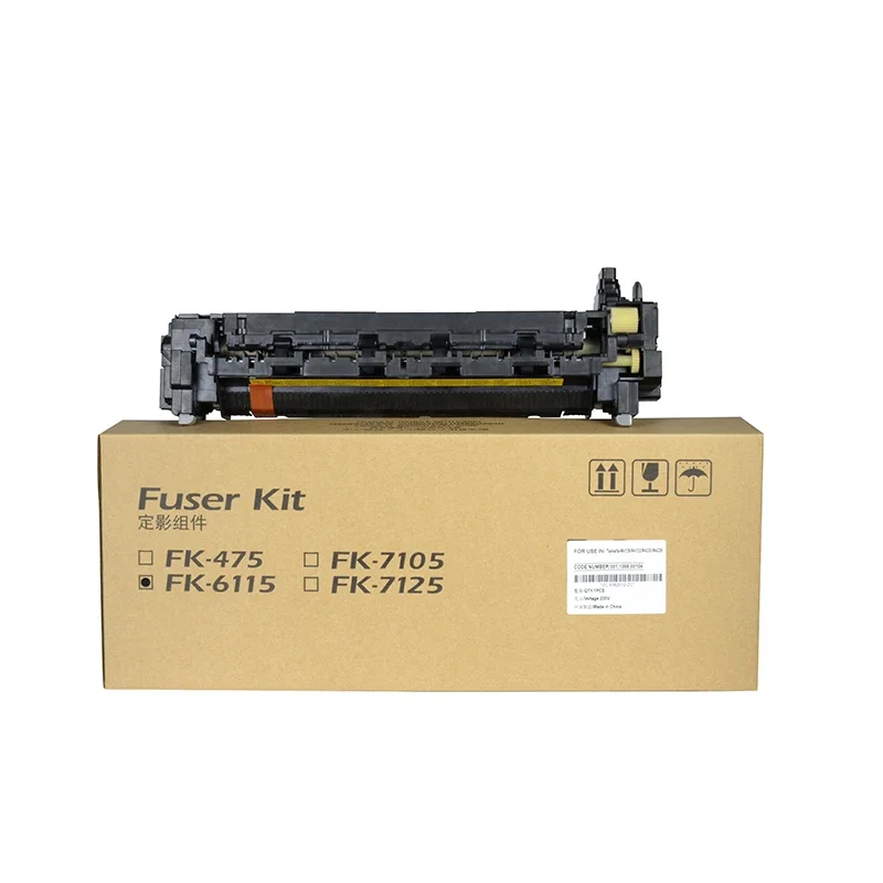 

FK-6115 FK-6116 FK-6117 Fuser unit for Kyocera M4125 M4132 302P193040 302P193050 302P193060 Compatible New110v 220v