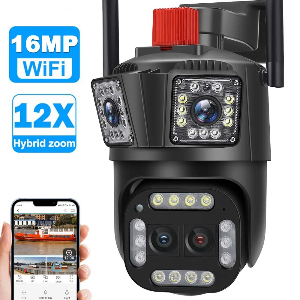 16MP Hd Wifi Ip Cam…