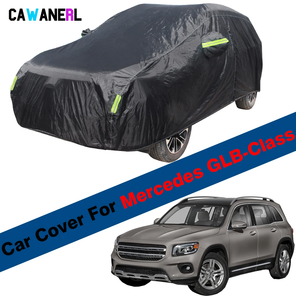 Waterproof Car Cover SUV Outdoor Sun Shade Rain Snow Wind Prevent Cover Dustproof For Mercedes Benz GLB-Class X247 GLB250