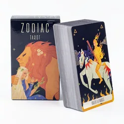 10.3*6cm Zodiac Tarot Cards Fate Divination  FortuneTelling Card Games Party Board Game